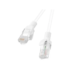 Καλώδιο RJ45 Cat.6 UTP ʼκαμπτο Lanberg PCU6-10CC-0100-W 1 m