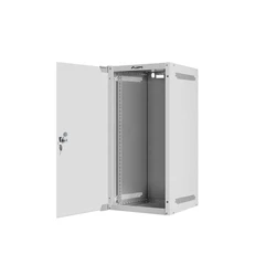 Lanberg κρεμαστή Rack 10" 12U WF10-2312-10S, γκρι με γυάλινη πόρτα
