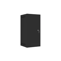 LANBERG κρεμαστή Rack 10" 12U WF10-2312-00B μαύρη μεταλλική πόρτα