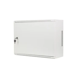 Ντουλάπι Rack τοίχου 19" Lanberg 4U+3U 540x200 mm Γκρι (χαμηλού προφίλ, διπλωμένο) - WAF1-5203-04-00S