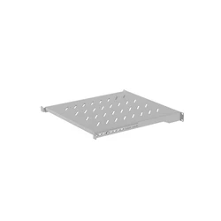 Lanberg Shelf for 19'' Cabinets 800mm 1U Gray (NET-PRA-LBG-139, AK-1005-S)