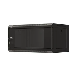Lanberg Επιτοίχια Καμπίνα Rack 19" 4U 540x350 Μαύρο (WF03-5304-10B)