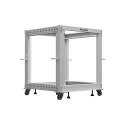 Lanberg Open Rack 12U 600x600-1100 adjustable gray (OR01-6112-S)