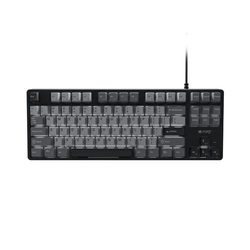 Fury Kanabo K2 US - Μηχανικό Gaming Πληκτρολόγιο λευκό φωτισμό, μαύρο-γκρί