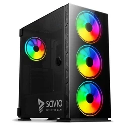 Savio Prime X1 ARGB Full Tower Κουτί Υπολογιστή