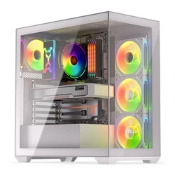 KRUX Exo White - Κουτί Υπολογιστή Gaming Midi Tower Λευκό