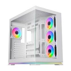 Krux Atron White - Κουτί Υπολογιστή Gaming Midi Tower