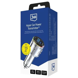3mk Hyper Car Power Transmitter 48W - FM transmitter & φορτιστής αυτοκινήτου (USB-A + USB-C)