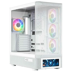 Κουτί υπολογιστή Modecom Volcano AQ500 ARGB λευκό