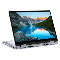 DELL Inspiron 14 2-in-1 7445 - Ryzen 5 8640HS / 14" Touch (1920x1200) / 24GB RAM / 512GB SSD / Windows 11 / Backlit Keyboard / Ice Blue (International English Keyboard)