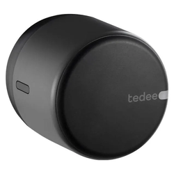Tedee GO2 Electronic Lock, Aluminum (Black)