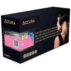 Accura toner OKI (44469706) replacement (zamiennik), Cyan, 2000 pages, MPN AC-O0310C re, EAN 5907629214540