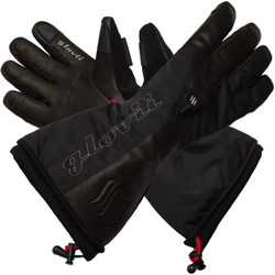 Glovii heated ski gloves size XL black