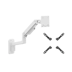Equip Βάση Τοίχου για Οθόνες 17"-49" 1 TFT 360° GF 4Αρθρώσεων 20Kg λευκή (650140)