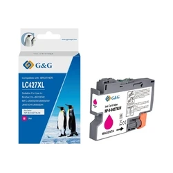 G&G Συμβατό Μελάνι Εκτυπωτή InkJet LC-427XLM Ματζέντα 1τμχ