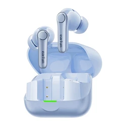 Earfun Air Pro 4+ In‑ear Ακουστικά Bluetooth Handsfree με Θήκη Φόρτισης - Μπλε