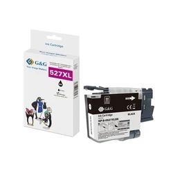 G&G Μελάνι συμβατό με Brother LC527XLBK (3000 Σελίδες) Μαύρο