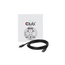 Club3D καλώδιο USB-C αρσενικό - USB-C 240W Μαύρο 3m CAC-2506