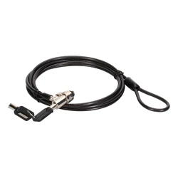 CONCEPTRONIC NBT Καλώδιο-κλειδαριά για Notebook με Κλειδί Standard 1,80 m (Μαύρο)