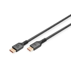 Digitus DB-340111-020-S Καλώδιο DisplayPort αρσενικό - αρσενικό, 2 m, Μαύρο