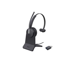 Yealink WH64 Hybrid Mono Ακουστικό VOIP με Βάση Φόρτισης