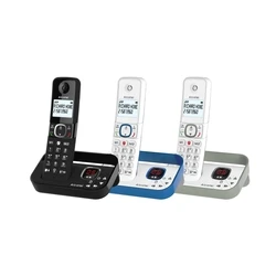 ALCATEL F860 Voice DECT-Τηλέφωνο Ασύρματο, Μαύρο (ATL1423419)