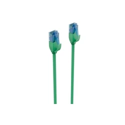 shiverpeaks Patchkabel Cat.6 U/UTP Slim 1m, Πράσινο