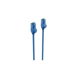 Shiverpeaks Patch καλώδιο δικτύου Cat6 U/UTP slim μπλε 2 m