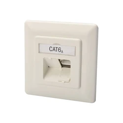 Πριζα Δικτύου τοίχου Digitus DN-9007-1 - junction box, flush-mounted