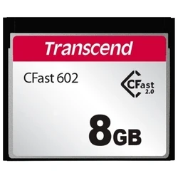 Κάρτα Μνήμης CF 8GB Transcend CFast 2.0 CFX602