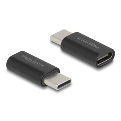 Αντάπτορας USB Delock USB-C 60034, αρσενικό σε θηλυκό, 10Gbps, μαύρος