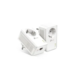 TP-Link TL-PA7017P KIT AV1000 Gigabit Powerline Starter Kit (EU) - Σετ Powerline με πρίζα passthrough