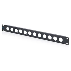 DIGITUS 1U Rack Panel 482.6 mm for 12 x D-Type Modules (DN-97696)