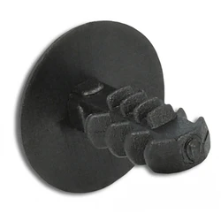 Delock Πλαστική Τάπα 60188 Για Κάλυψη Οπών, 8.7x9.6mm, Μαύρη, 10τμχ