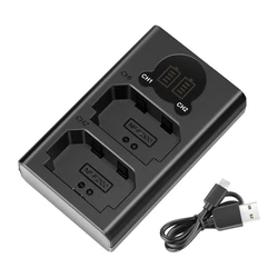 Neewer Dual Battery Charger DL-FZ100 Compatible with Sony