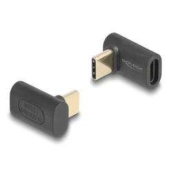 Αντάπτορας USB-C Delock 60246, Αρσενικό Σε Θηλυκό, 240W, 40Gbps, Μαύρος