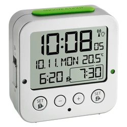 Ρολόι Ξυπνητήρι TFA 60.2528.54 Bingo Funk Alarm Clock with Temperatur