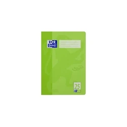Oxford Touch Exercise Book A4, 16 Blatt (32 pages), Lineatur 25 (lined) with L margin, green, 90 g/m² Optik Paper, model 400104440