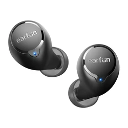 EarFun Free 2S Ασύρματα In‑ear Ακουστικά Bluetooth με Θήκη Φόρτισης - Μαύρο