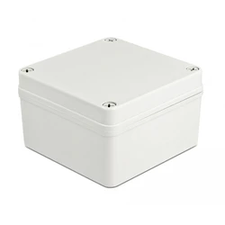 Ηλεκτρολογικό Κουτί Delock 60398, αδιάβροχο IP65, 125x125x75mm, γκρι