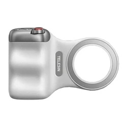 Telesin Fun Shot Magnetic Grip2 (P5-MP-001WH) - Magnetic Grip for Action Cameras (White)