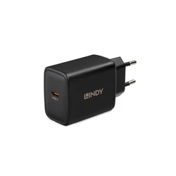 LINDY USB Type-C PD GaN Φορτιστής 65W, μαύρο