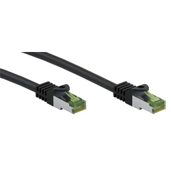 Καλώδιο Δικτύου Goobay 61096, CAT 8.1 S/FTP, copper, LSZH, 5m, μαύρο