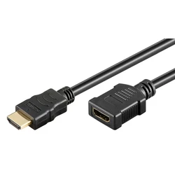 Καλώδιο HDMI Goobay προέκτασης 61310 Ethernet, 4K/60Hz 18Gbps, 3m, μαύρο
