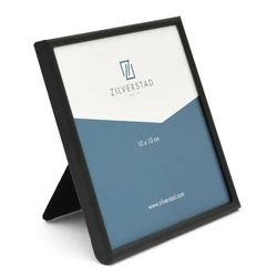 Zilverstad Sweet Memory Metal Photo Frame Black Border 10x10 cm