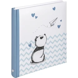 Walther Baby Little Panda Children's Photo Album 50 Pages for 50 Photos White 28 x 30.5 cm (UK-281-L)