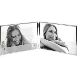 Walther Silver Picture Frame with Silver Mat WD219VS