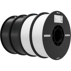 3D Printer Filament Creality EN-PLA Value Pack 4kg - 2 Χ Black & 2 Χ White - Ender 4kg 1.75 (3301010473)