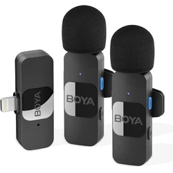Μικρόφωνο BOYA BY-V2 Wireless 2-person Lavalier for iPhone iPad Mini Lapel Lightning connection