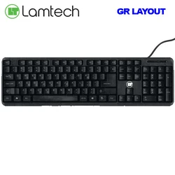 Πληκτρολόγιο Ενσύρματο Lamtech CLASSIC USB Black